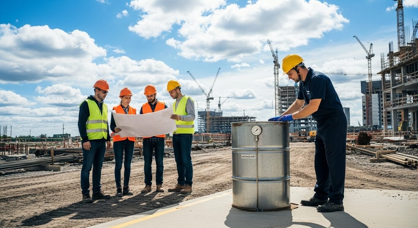 지정 수량에 맞게 사용하는지 확인하는 작업자