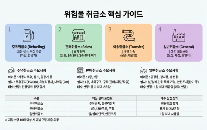 취급소 종류